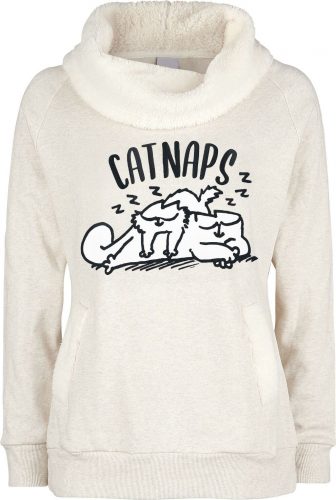 Simon's Cat Catnaps Dámská mikina s nádechem béžové