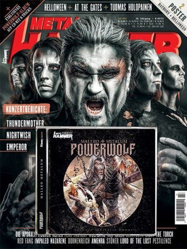 Powerwolf Metal Hammer - Juli 2021 - inkl. CD MALLEO METALUM Magazin vícebarevný