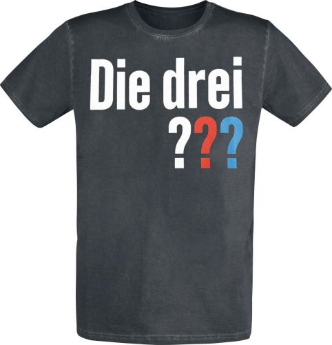 Die Drei ??? Die Drei ??? Tričko černá