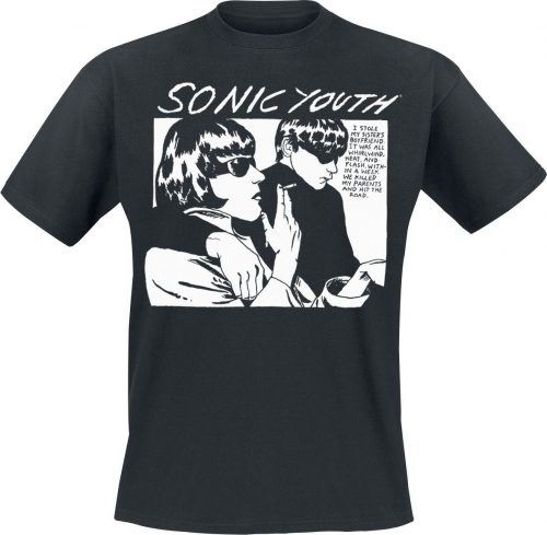 Sonic Youth Goo Album Cover Tričko černá