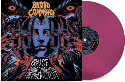 Blood Command Praise armageddonism LP barevný