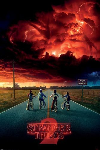 Stranger Things Mind Flayer plakát vícebarevný