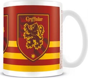 Harry Potter Gryffindor Stripes Hrnek cervená/žlutá