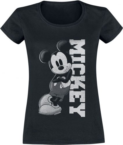 Mickey & Minnie Mouse Mickey Dámské tričko černá