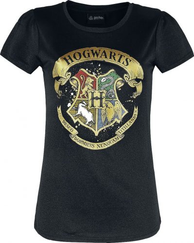 Harry Potter Hogwart's Crest Dámské tričko černá