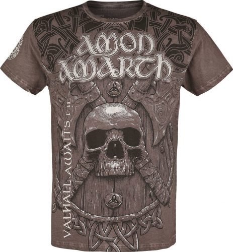 Amon Amarth EMP Signature Collection Tričko hnědá