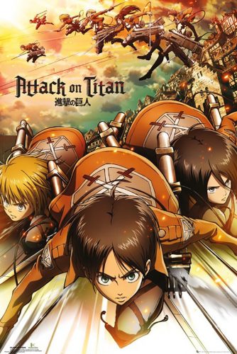 Attack On Titan Attack plakát vícebarevný