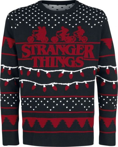 Stranger Things Stranger Xmas Mikina vícebarevný