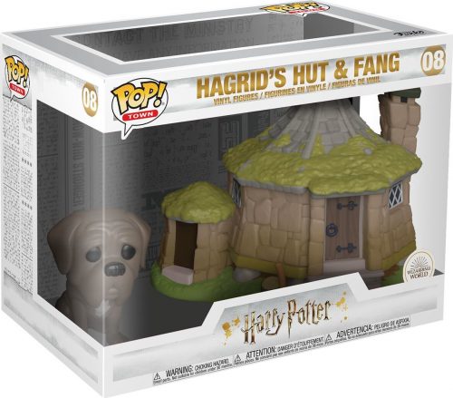 Harry Potter Vinylová figúrka c. 08 Hagrid's Hut with Fang (Pop! Town) Sberatelská postava standard