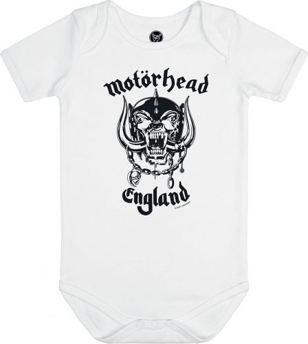 Motörhead Metal-Kids - England: Stencil body bílá