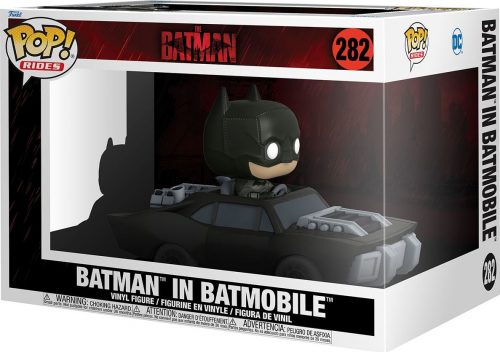 Batman The Batman - Batman in Batmobile (Pop! Ride Super-Deluxe) Vinyl Figur 282 Sberatelská postava standard