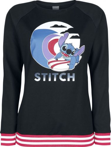 Lilo & Stitch Surf & Destroy Dámská mikina černá