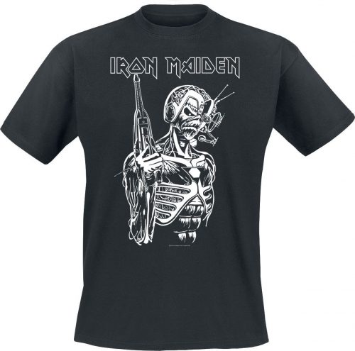 Iron Maiden Somewhere In Time Tričko černá