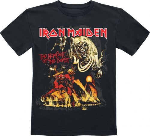 Iron Maiden Kids - Graphic NOTB detské tricko černá