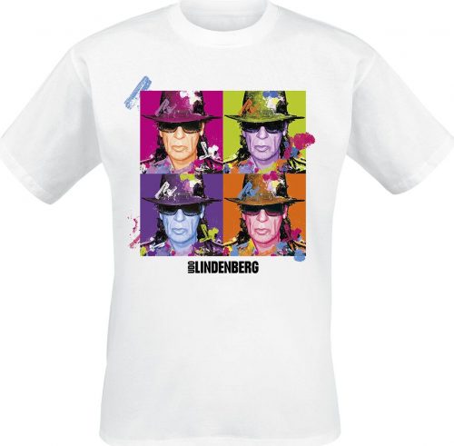 Udo Lindenberg White Udopium T-Shirt Tričko bílá