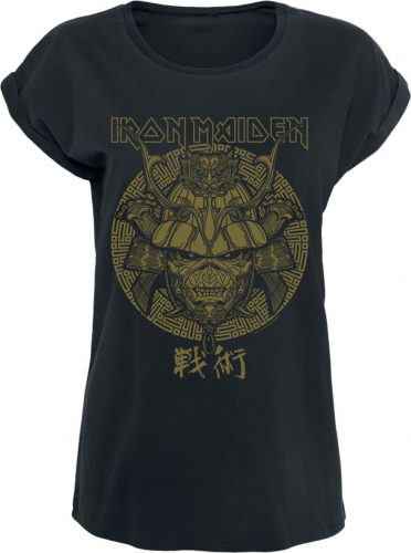 Iron Maiden Senjutsu Metallic Gold Dámské tričko černá