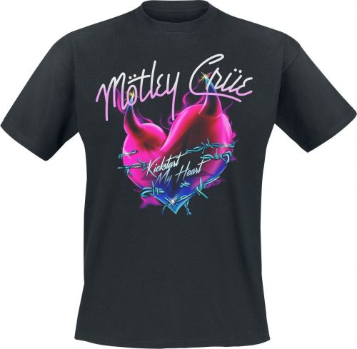 Mötley Crüe Kickstart My Heart Tričko černá