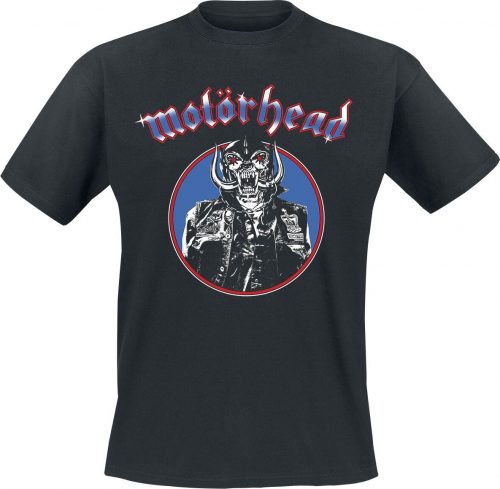 Motörhead Warpig Lemmy Tričko černá