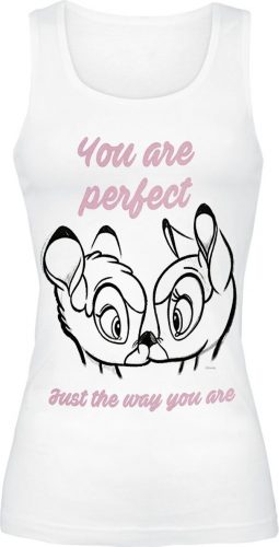 Bambi You Are Perfect Dámský top bílá