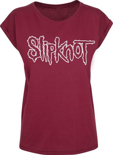 Slipknot Logo Dámské tričko burgundská červeň