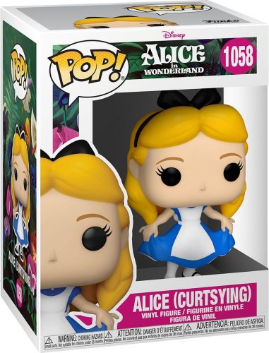 Alice in Wonderland Alice (Curtsying) Vinyl Figur 1058 Sberatelská postava standard