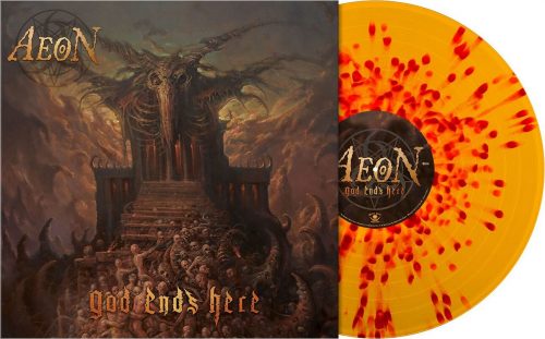 Aeon God ends here LP barevný