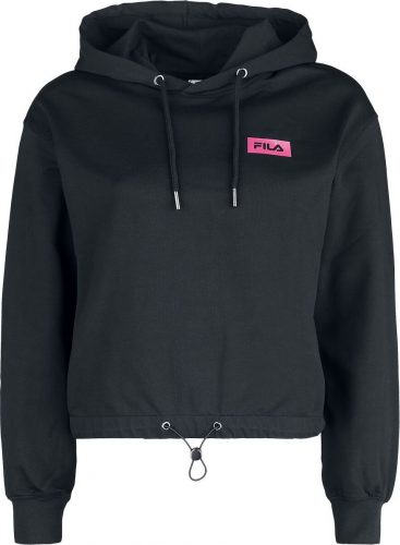 Fila Burdur Cropped Hoody Dámská mikina s kapucí černá