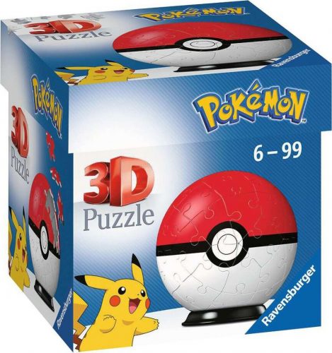Pokémon Puzzle koule Pokéball Puzzle vícebarevný