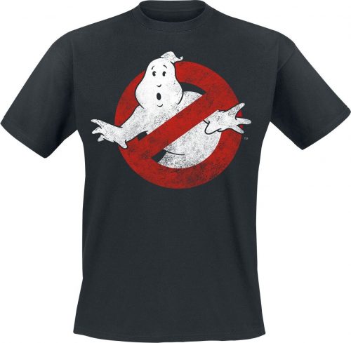 Ghostbusters Classic Logo Tričko černá