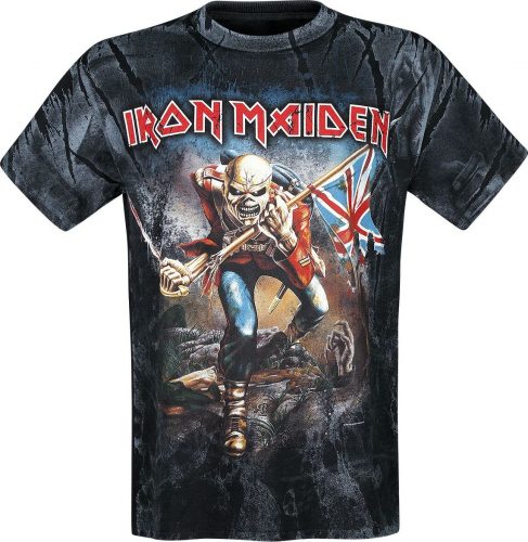 Iron Maiden The Trooper Allover Tričko celoplošný