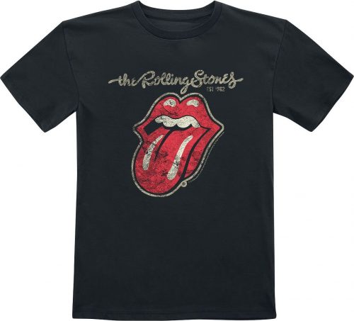 The Rolling Stones Metal-Kids - Classic Tongue Kids detské tricko černá