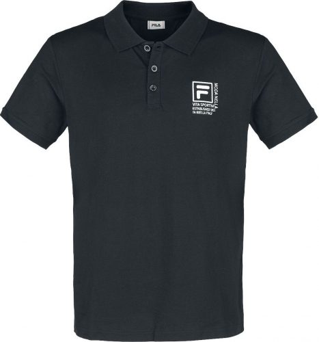 Fila Polokošile RIGG Relaxed Fit Polo tričko černá