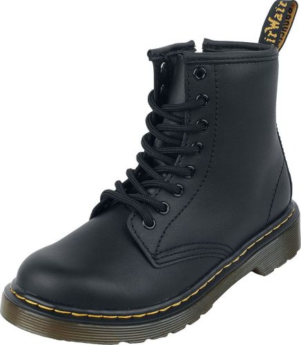 Dr. Martens Black Softy T- 1460 J Dětské boty černá