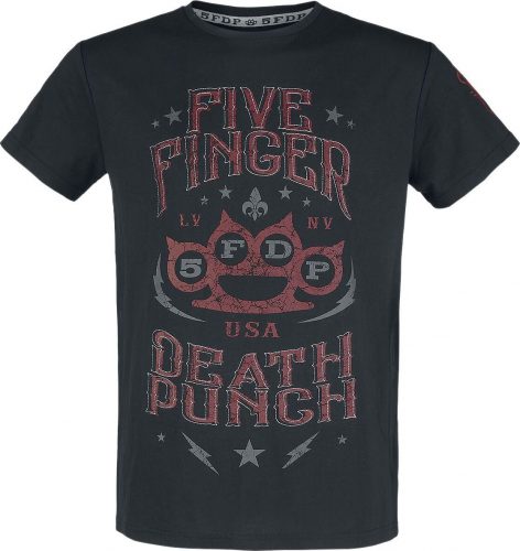 Five Finger Death Punch EMP Signature Collection Tričko černá