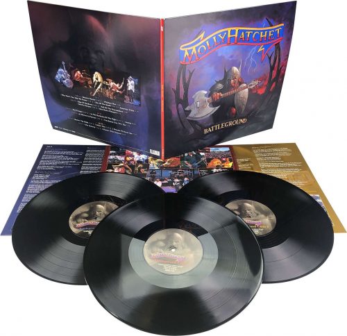 Molly Hatchet Battleground 3-LP standard