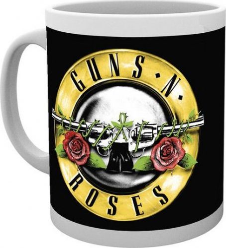 Guns N' Roses Bullet Logo Hrnek bílá