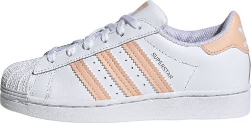 Adidas Superstar CF C Dětské boty ružová/bílá