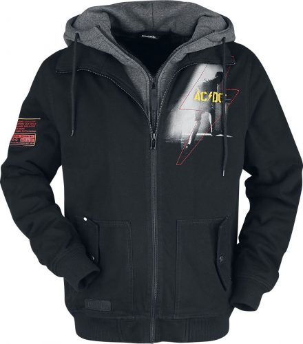 AC/DC EMP Siganture Collection Bunda cerná/šedá