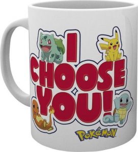 Pokémon I Choose You Hrnek vícebarevný