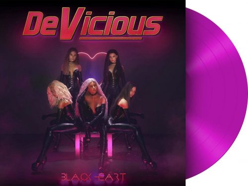 DeVicious Black heart LP barevný