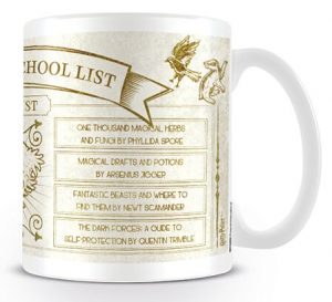 Harry Potter Hogwarts School List Books Hrnek standard