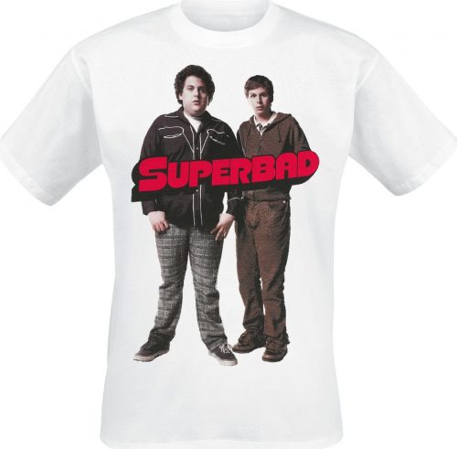 Superbad Seth & Evan Tričko bílá