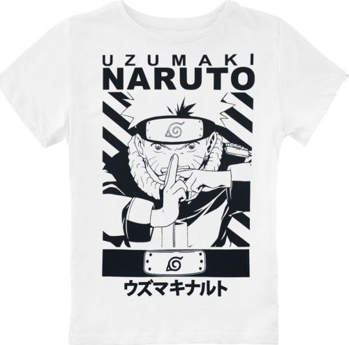 Naruto Kids - Uzumaki detské tricko bílá