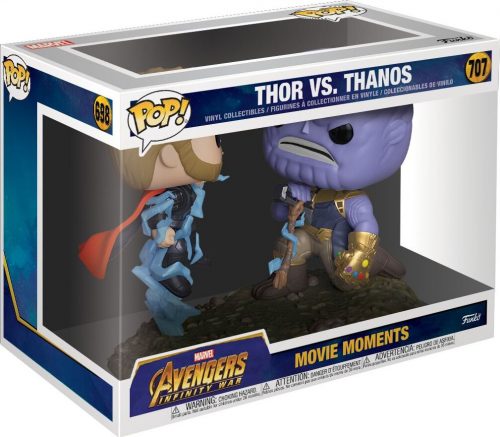 Marvel Vinylová figurka č. 707 Thor vs. Thanos (Movie Moments) Sberatelská postava standard