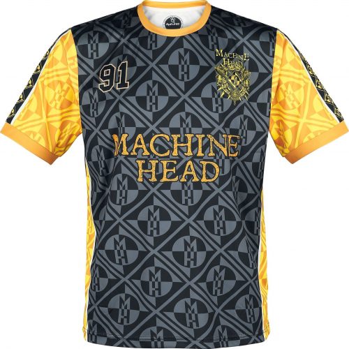 Machine Head Amplified Rock FC - Machine Fucking Head - Trikot Tričko vícebarevný