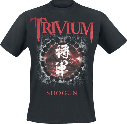 Trivium Shogun Tričko černá