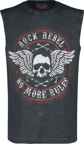 Rock Rebel by EMP Tiger In My Tank Tank top šedá