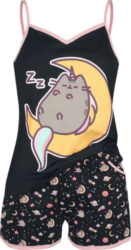 Pusheen Anytime Is Nap Time pyžama černá