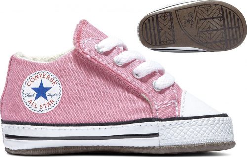 Converse Chuck Taylor First Star Cribster Kojenecké boty růžová