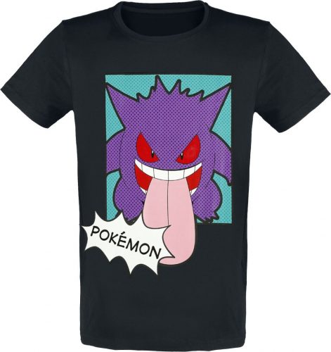 Pokémon Gengar Tričko černá